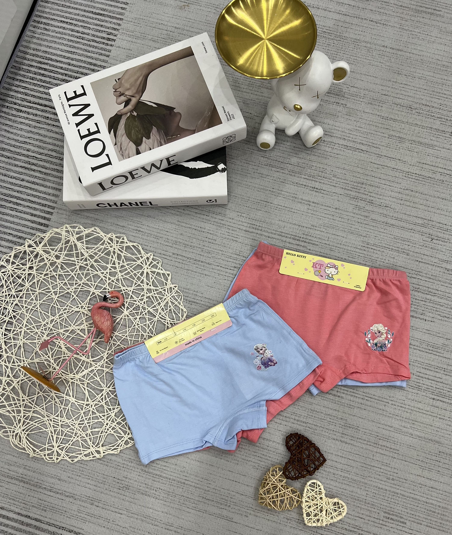 QUẦN LÓT COTTON ĐÙI BÉ GÁI HELLO KITTY