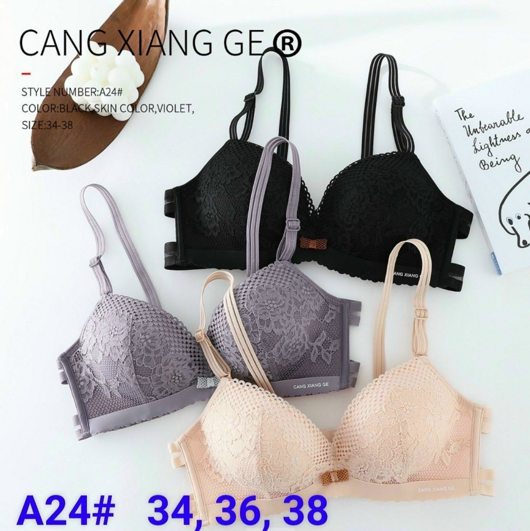 ÁO SU ĐÚC KHÔNG GỌNG NÂNG NGỰC REN HOA [#A24]