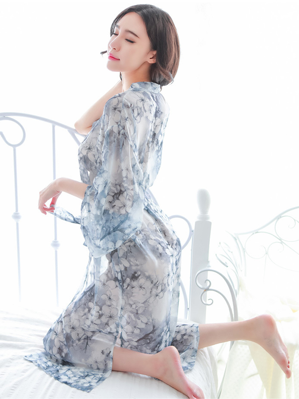 ÁO KHOÁC NGỦ VOAN MỎNG GỢI CẢM