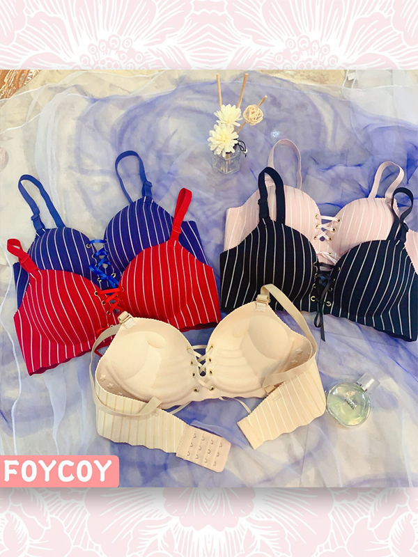 ÁO SU SỌC RÚT DÂY NÂNG NGỰC BÀN TAY #382