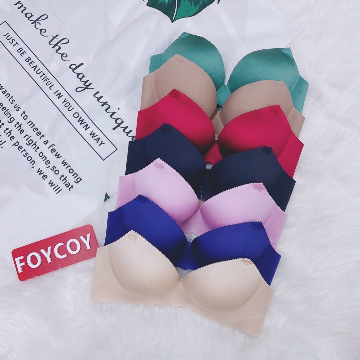 ÁO SU ĐÚC FOYCOY KHÔNG GỌNG NÂNG NGỰC BÀN TAY [#012]