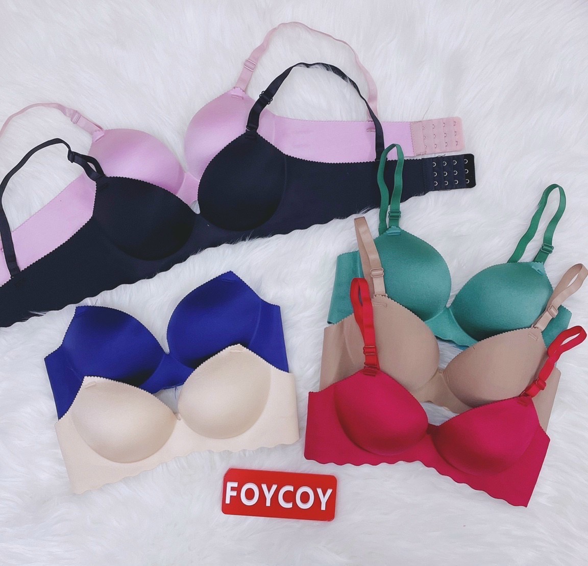 ÁO SU ĐÚC FOYCOY KHÔNG GỌNG NÂNG NGỰC BÀN TAY [#012]