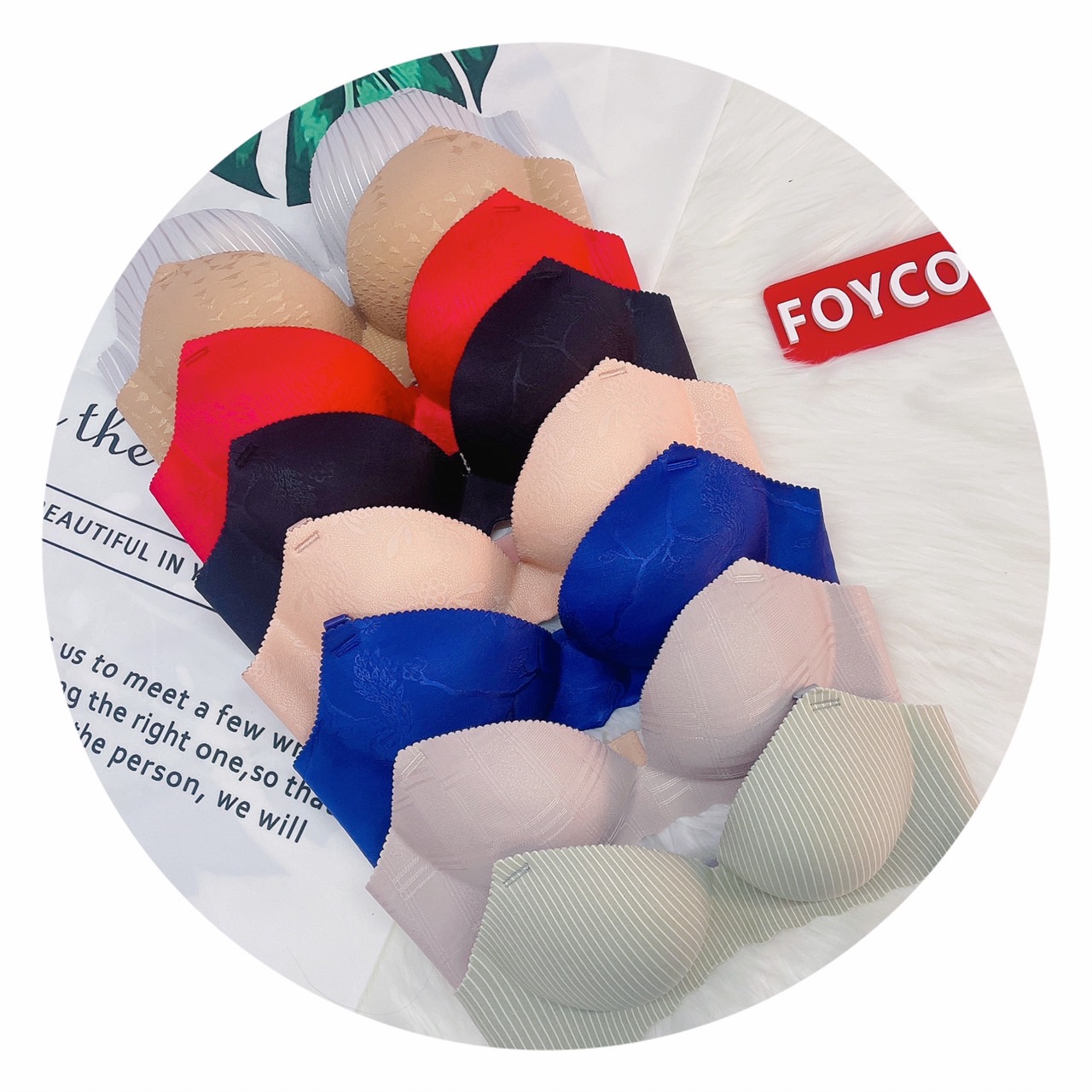 ÁO SU ĐÚC FOYCOY LỘN XỘN KHÔNG GỌNG NÂNG NGỰC BÀN TAY [#026]