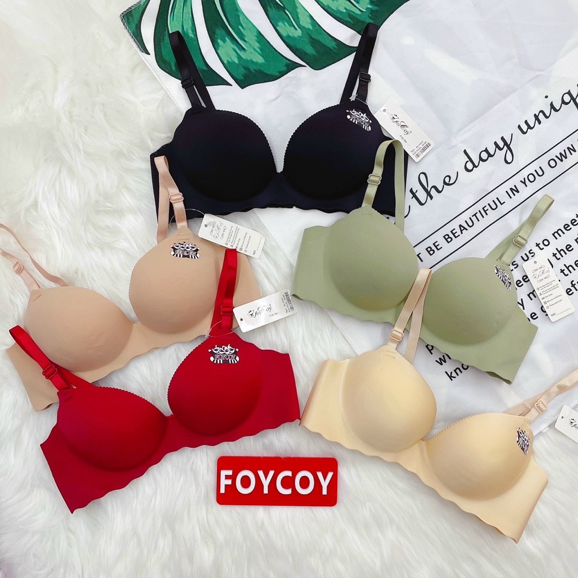 ÁO SU ĐÚC FOYCOY LỘN XỘN KHÔNG GỌNG NÂNG NGỰC BÀN TAY [#029]