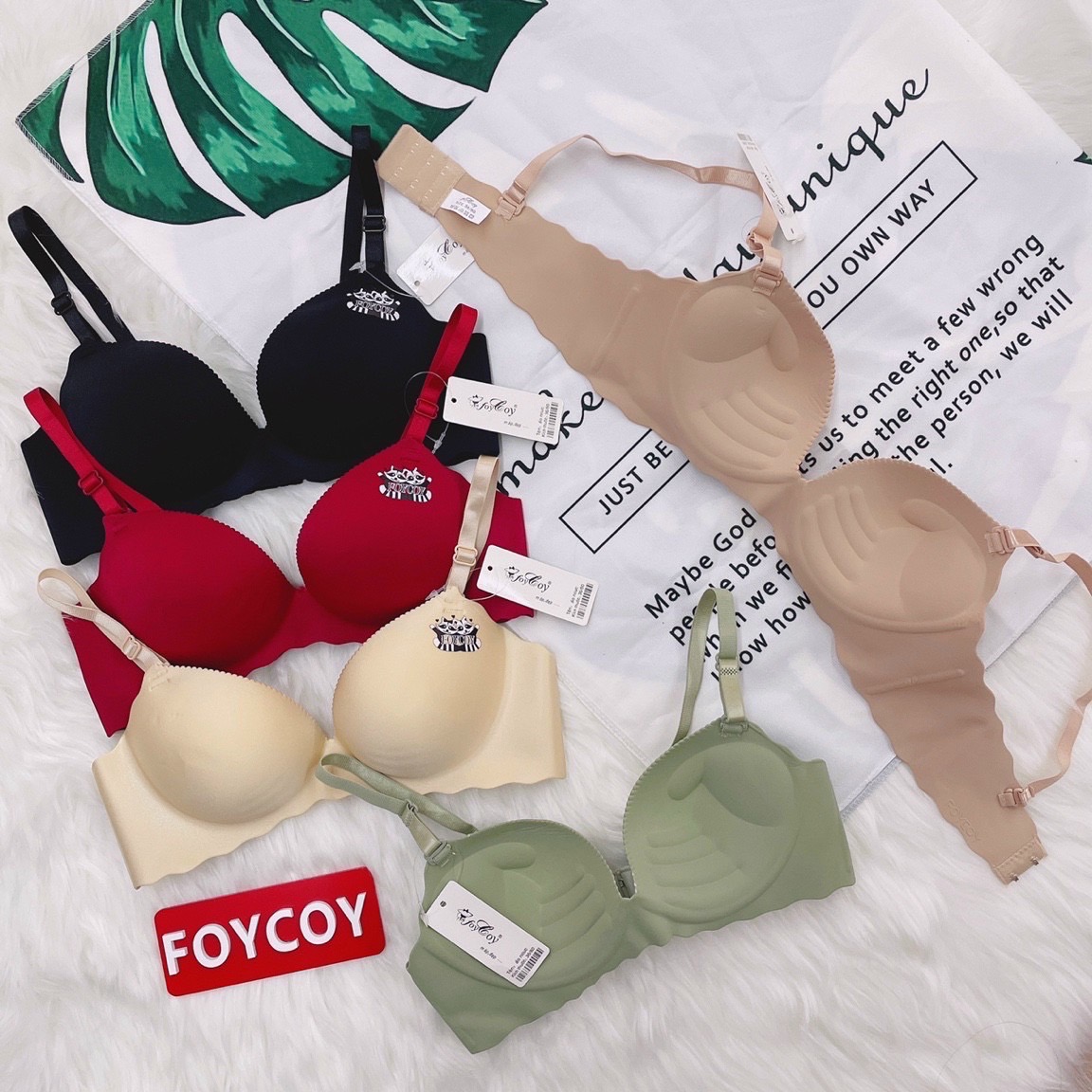 ÁO SU ĐÚC FOYCOY LỘN XỘN KHÔNG GỌNG NÂNG NGỰC BÀN TAY [#029]