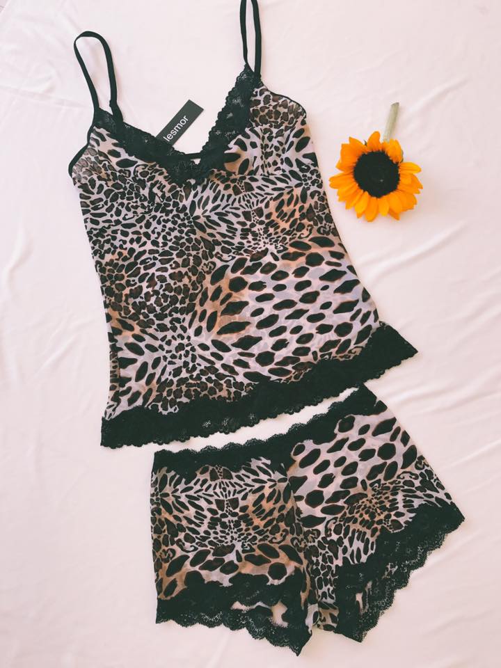 BỘ ĐỒ NGỦ DA BÁO LESMOR