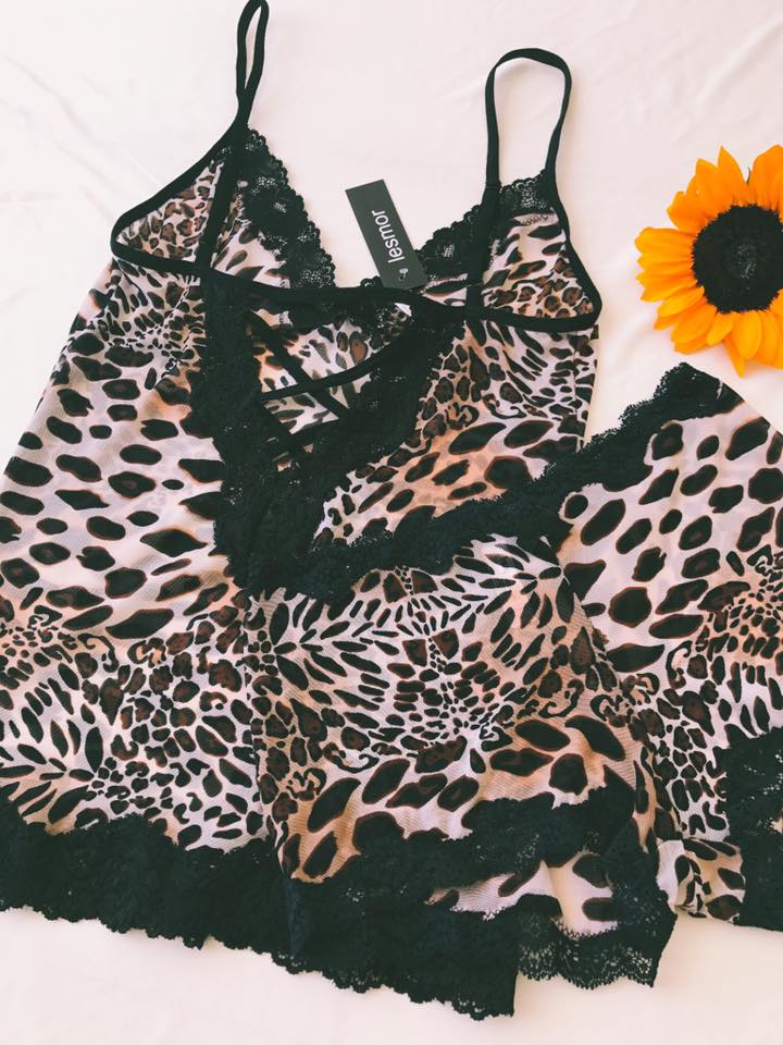 BỘ ĐỒ NGỦ DA BÁO LESMOR