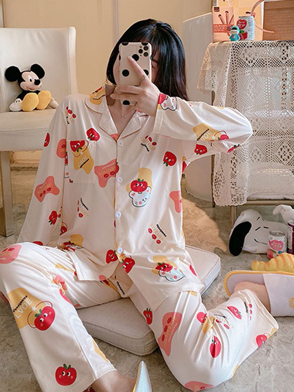 BỘ MẶC NHÀ COTTON THU ĐÔNG NHIỀU MẪU