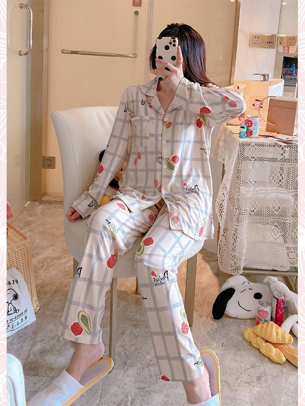 BỘ MẶC NHÀ COTTON THU ĐÔNG NHIỀU MẪU