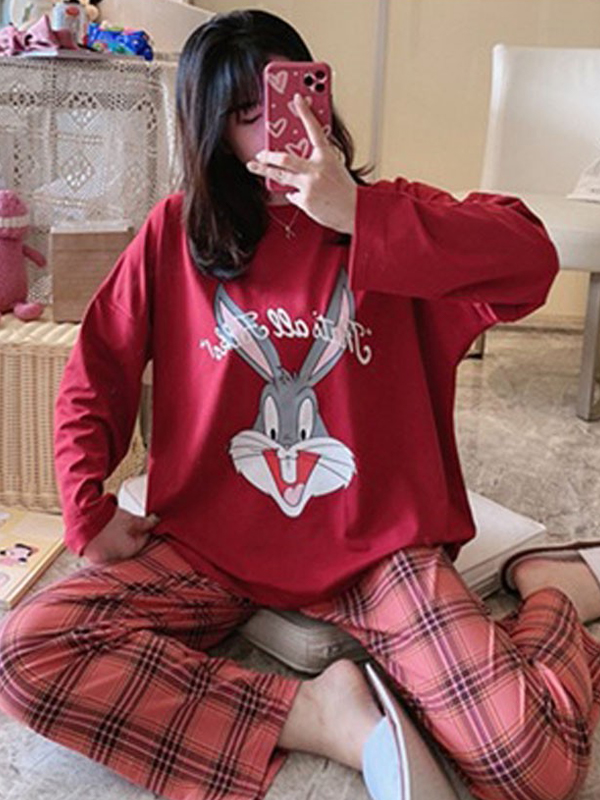 BỘ MẶC NHÀ COTTON THU ĐÔNG NHIỀU MẪU