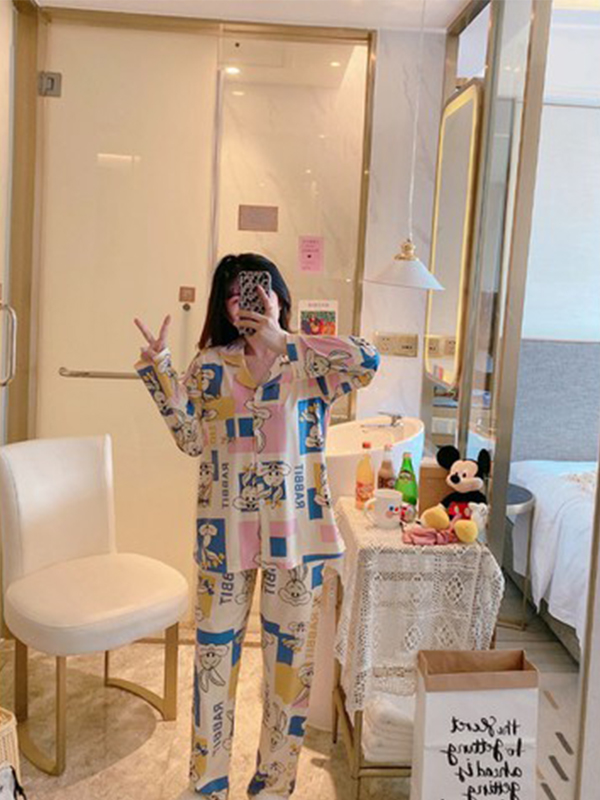 BỘ MẶC NHÀ COTTON THU ĐÔNG NHIỀU MẪU