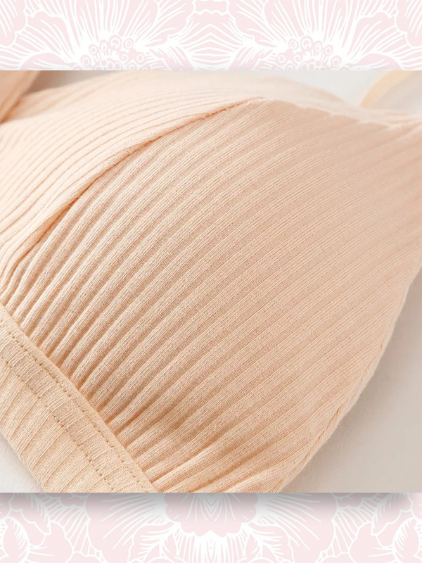 ÁO LÓT BRALETTE COTTON LEN TĂM MÓC CÀI #1038