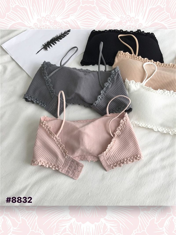 ÁO LÓT BRA ỐNG 2 DÂY GÂN TĂM #8832