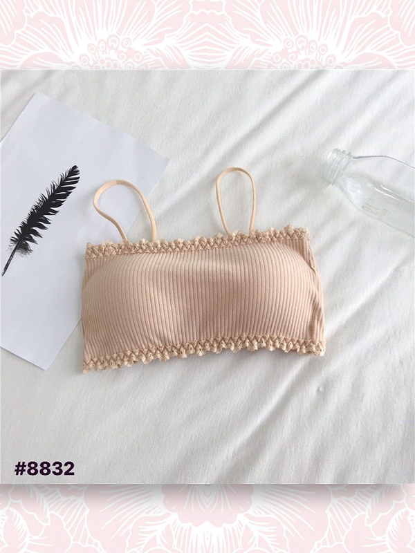 ÁO LÓT BRA ỐNG 2 DÂY GÂN TĂM #8832