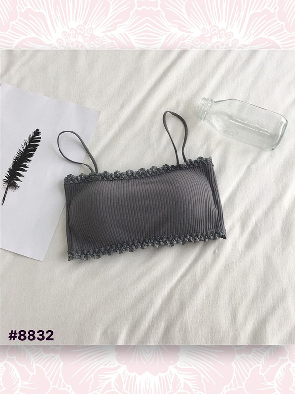 ÁO LÓT BRA ỐNG 2 DÂY GÂN TĂM #8832