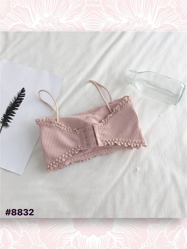 ÁO LÓT BRA ỐNG 2 DÂY GÂN TĂM #8832