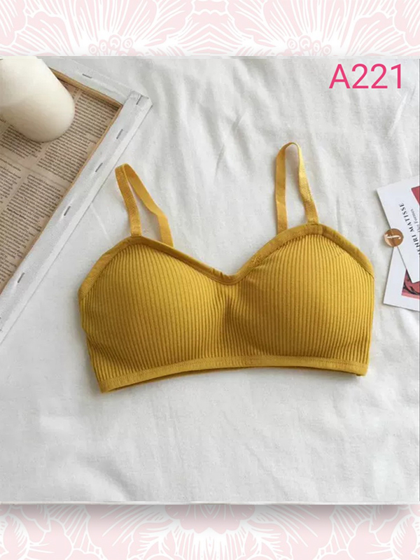 ÁO BRA 2 DÂY LEN TĂM #A221