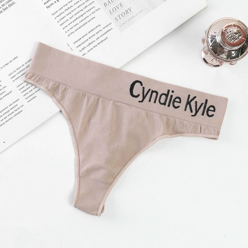 QUẦN LỌT KHE COTTON CHỮ CYNDIE KYLE