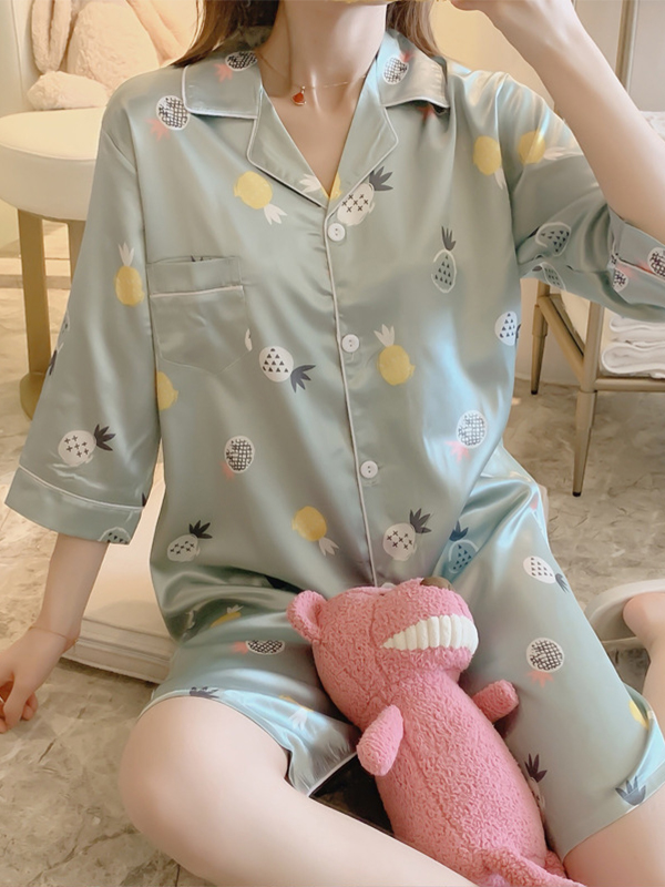 ĐẦM NGỦ SƠ MI HOẠ TIẾT DỄ THƯƠNG NHIỀU MÀU