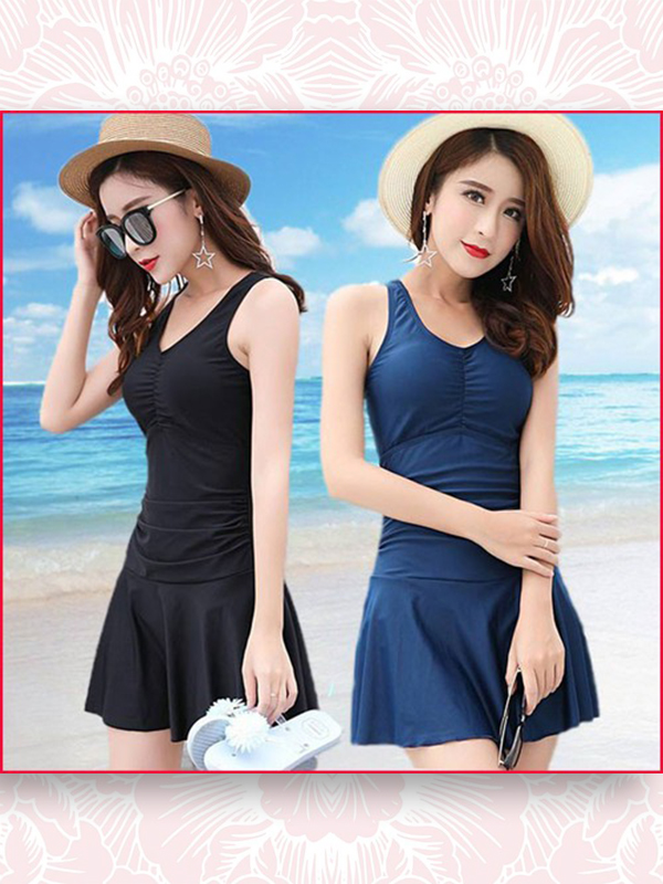 ĐỒ BƠI NỮ 1 MẢNH DẠNG VÁY DUYÊN DÁNG