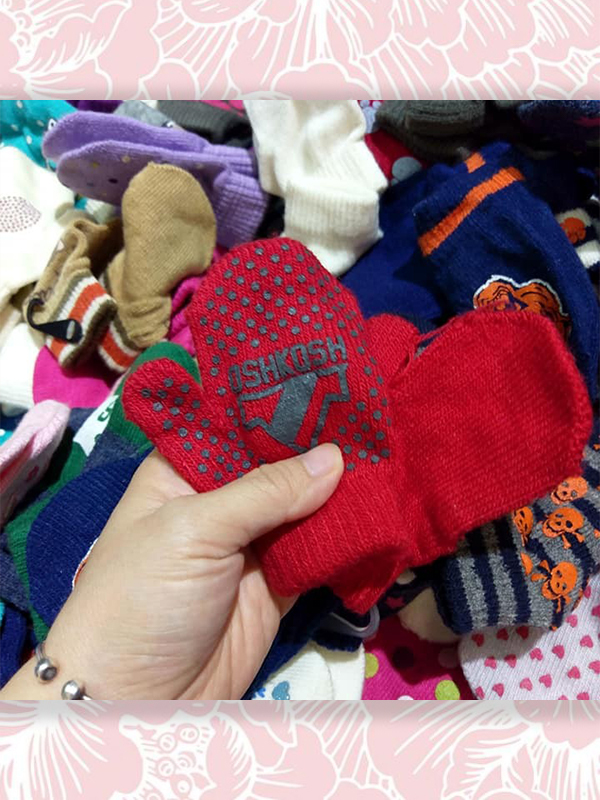 GĂNG TAY CHO BÉ TỪ 1-4