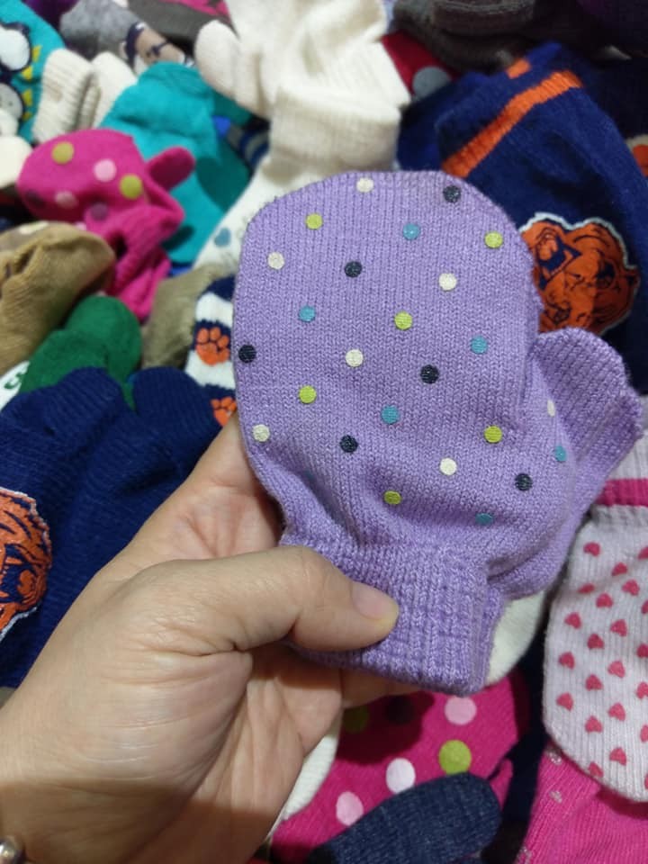 GĂNG TAY CHO BÉ TỪ 1-4