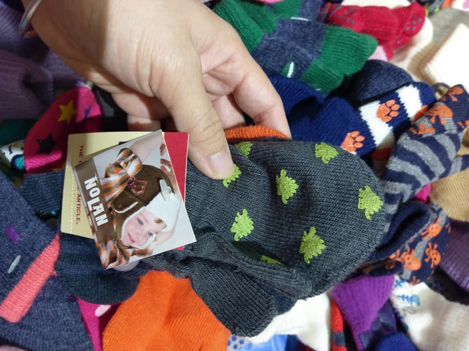 GĂNG TAY CHO BÉ TỪ 1-4