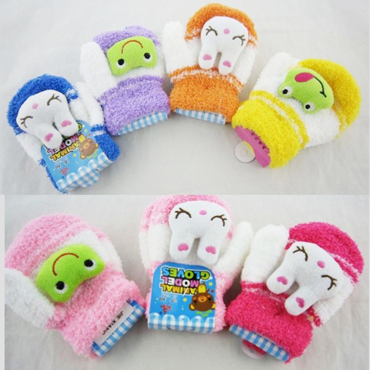 GĂNG TAY LEN MỀM CHO BÉ