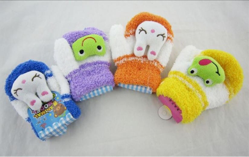 GĂNG TAY LEN MỀM CHO BÉ