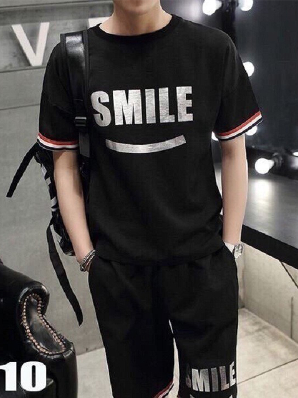 BỘ ĐỒ TẬP GYM NAM SMILE