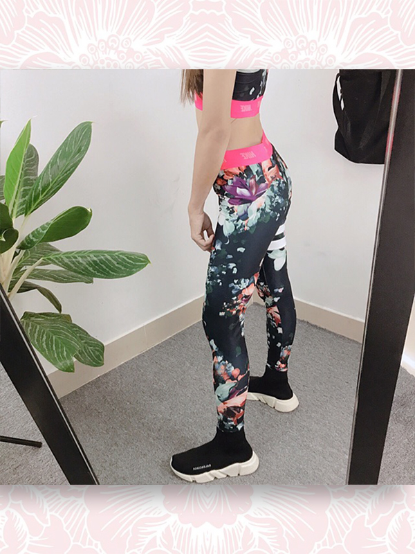 SET ĐỒ TẬP GYM NỮ HOẠ TIẾT ĐỘC ĐÁO