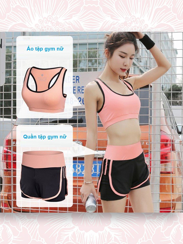 CÁC SET BỘ ĐỒ TẬP GYM-YOGA-AEROBIC NỮ