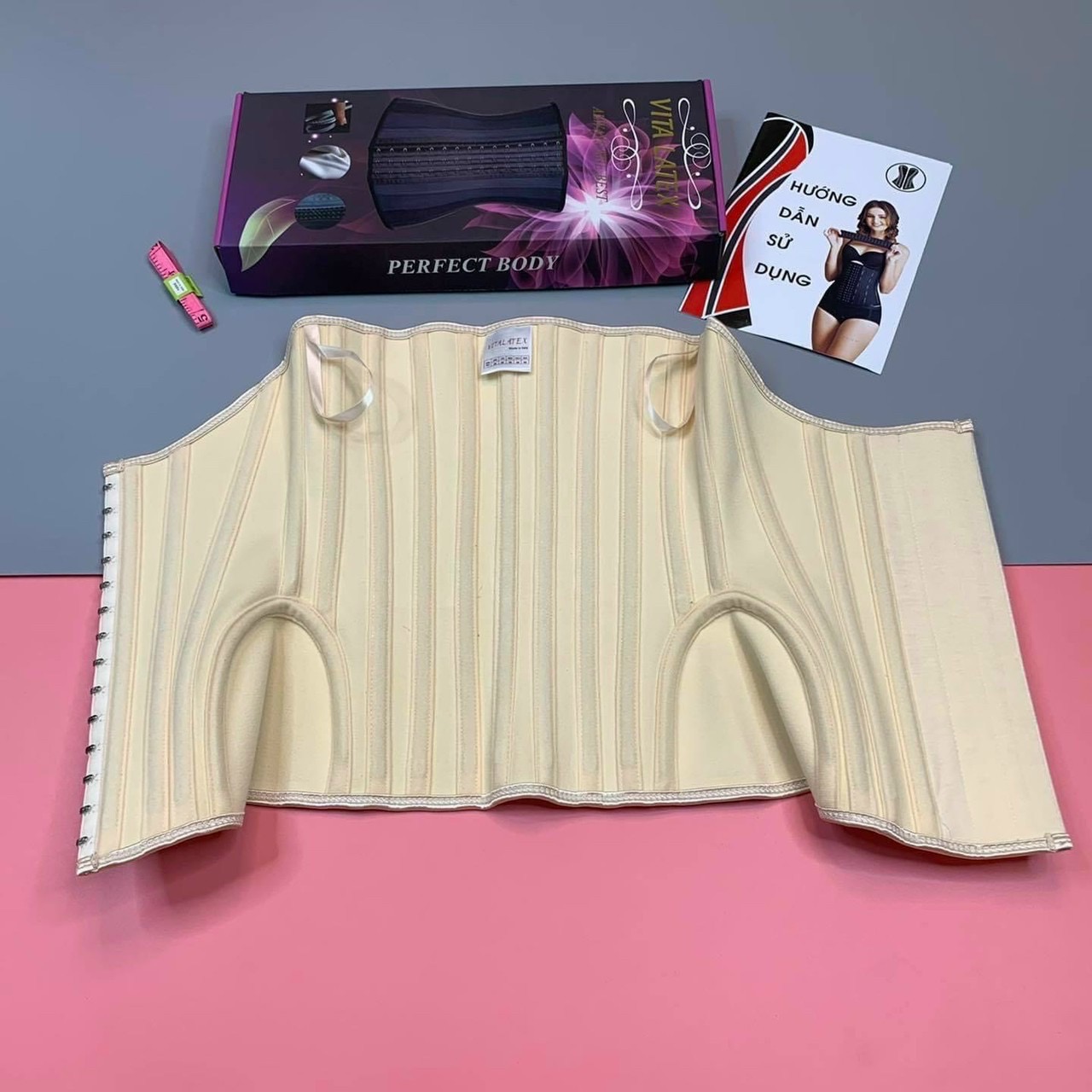 ĐAI NỊT BỤNG THÔNG HƠI CÀI TRƯỚC VITA LATEX