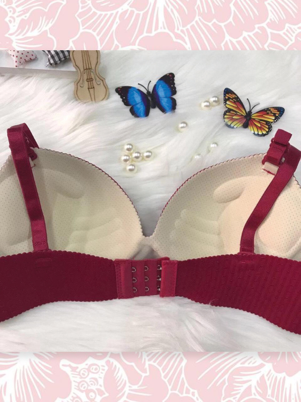 ÁO SU ĐÚC NÂNG NGỰC ĐỆM BÀN TAY HOẠ TIẾT HOA [#987]