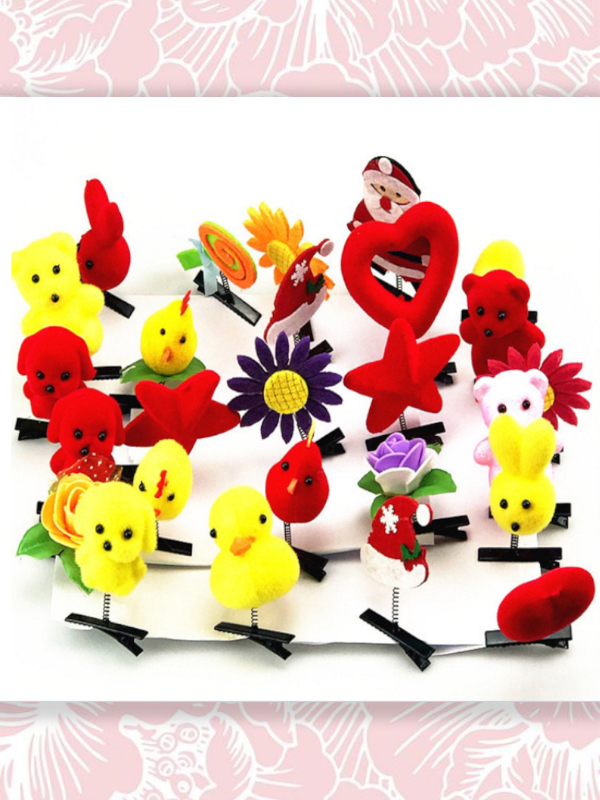 KẸP TÓC NHIỀU HÌNH NGỘ NGHĨNH VÀ DỄ THƯƠNG