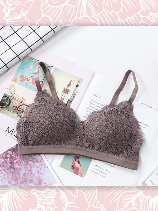 ÁO KHÔNG GỌNG REN MỀM ĐIỆU ĐÀ QUYẾN RŨ #18