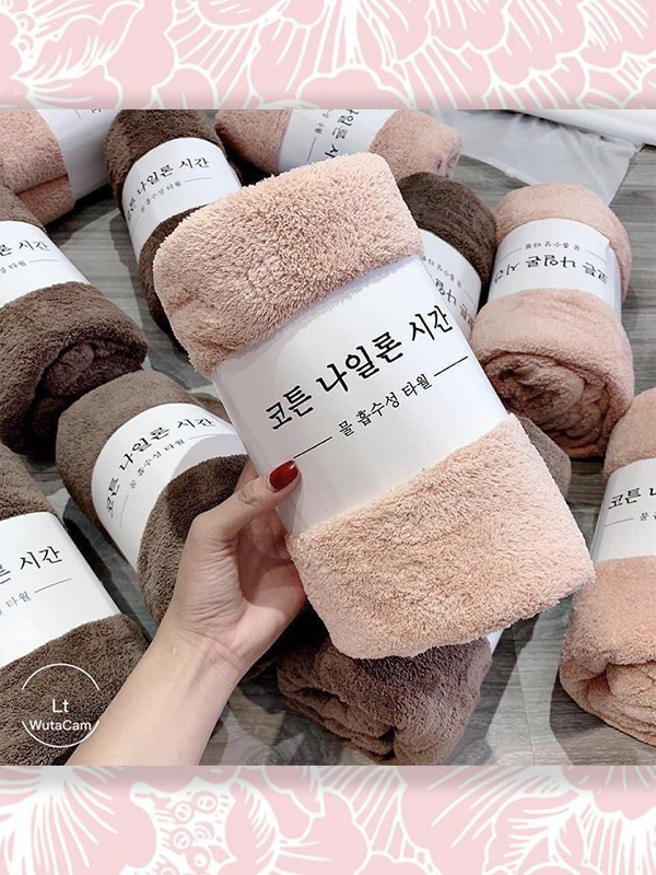 KHĂN TẮM LÔNG TUYẾT XUẤT HÀN