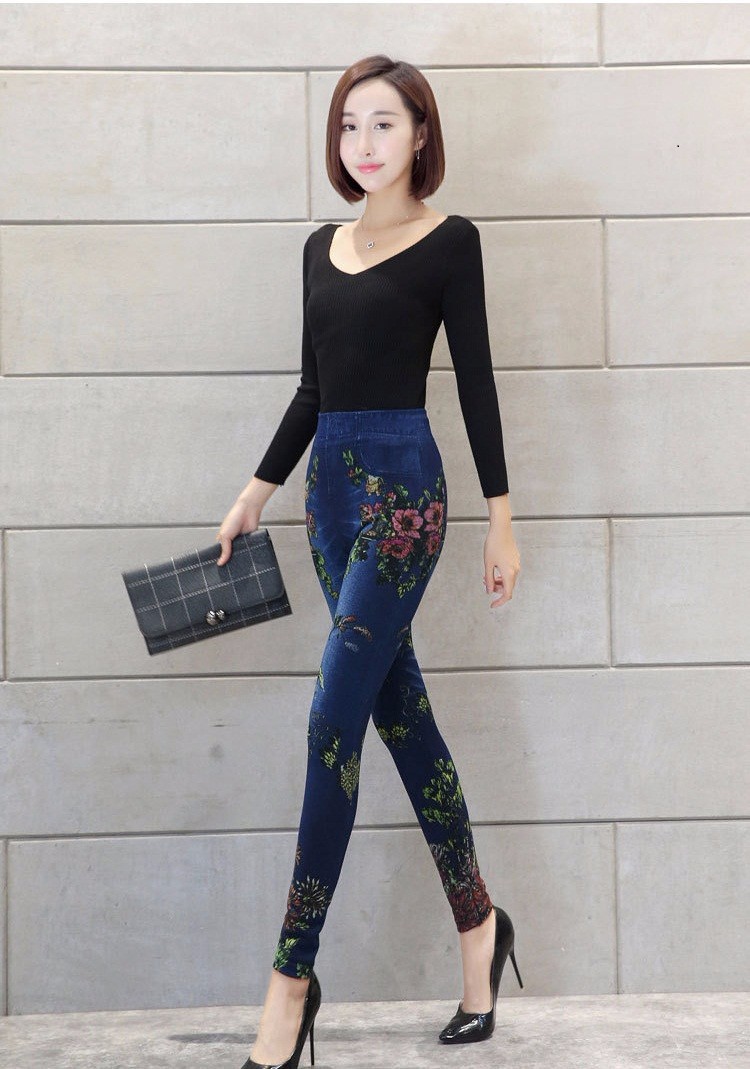 QUẦN LEGGING HOẠ TIẾT CAO CẤP