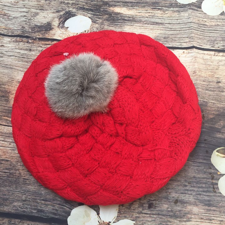 MŨ LEN BÉ GÁI DỄ THƯƠNG