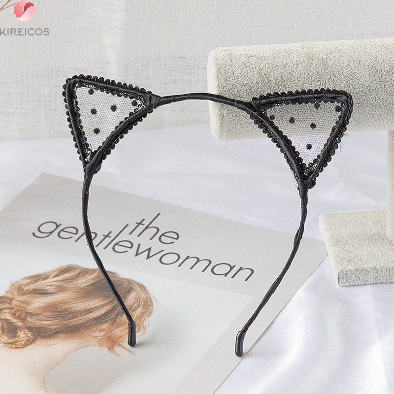 CÀI TÓC GẤU VIỀN REN HOA