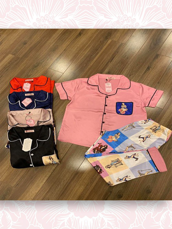 BỘ NGỦ PYJAMA LỤA SATIN