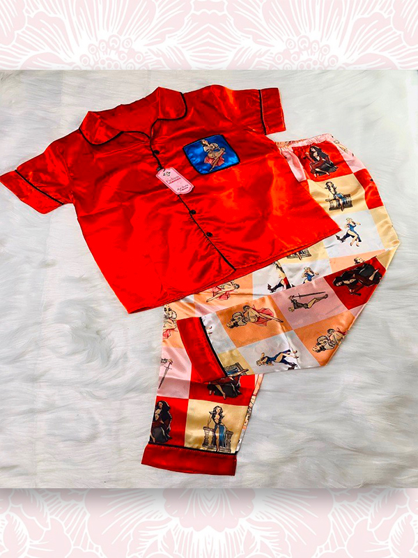 BỘ NGỦ PYJAMA LỤA SATIN