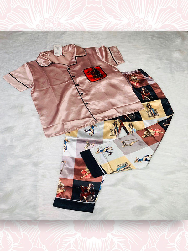 BỘ NGỦ PYJAMA LỤA SATIN