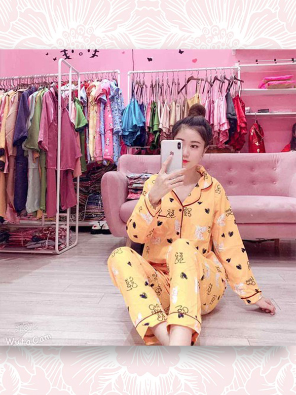 BỘ NGỦ PIJAMA KATE DÀI TAY
