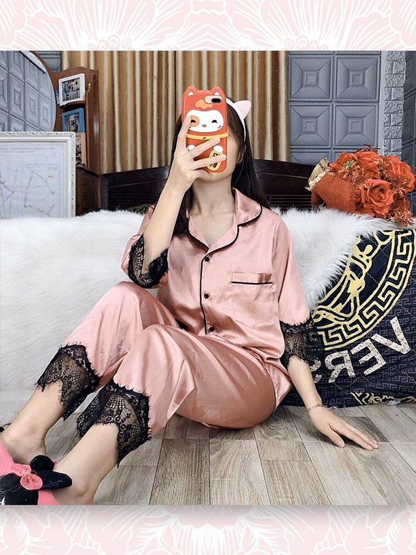 BỘ NGỦ PYJAMA LỤA CAO CẤP
