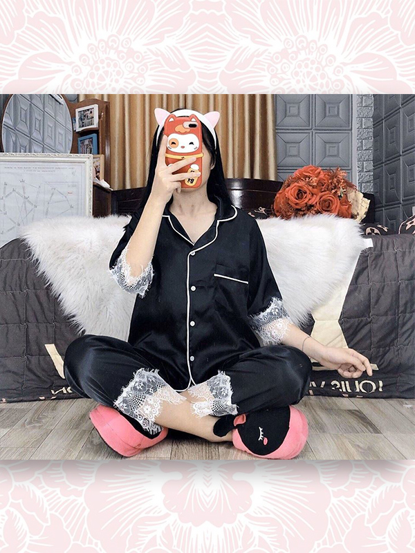 BỘ NGỦ PYJAMA LỤA CAO CẤP