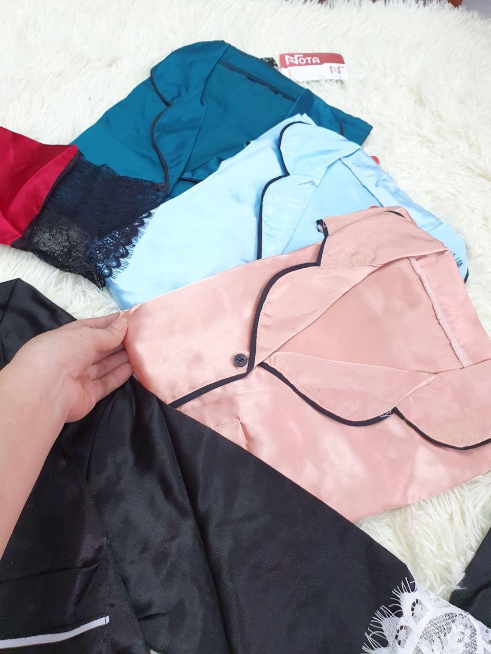 BỘ NGỦ PYJAMA LỤA CAO CẤP