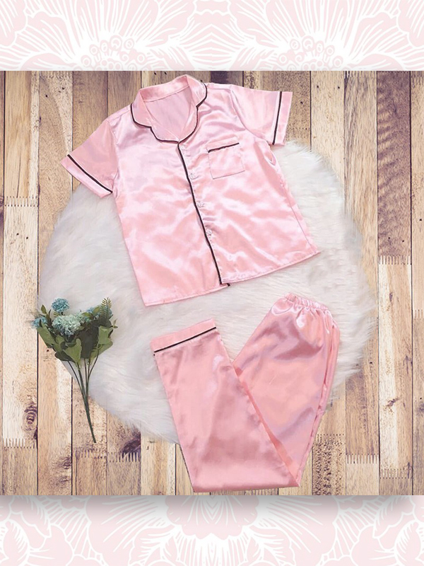 BỘ PYJAMA PHI LỤA DỄ THƯƠNG