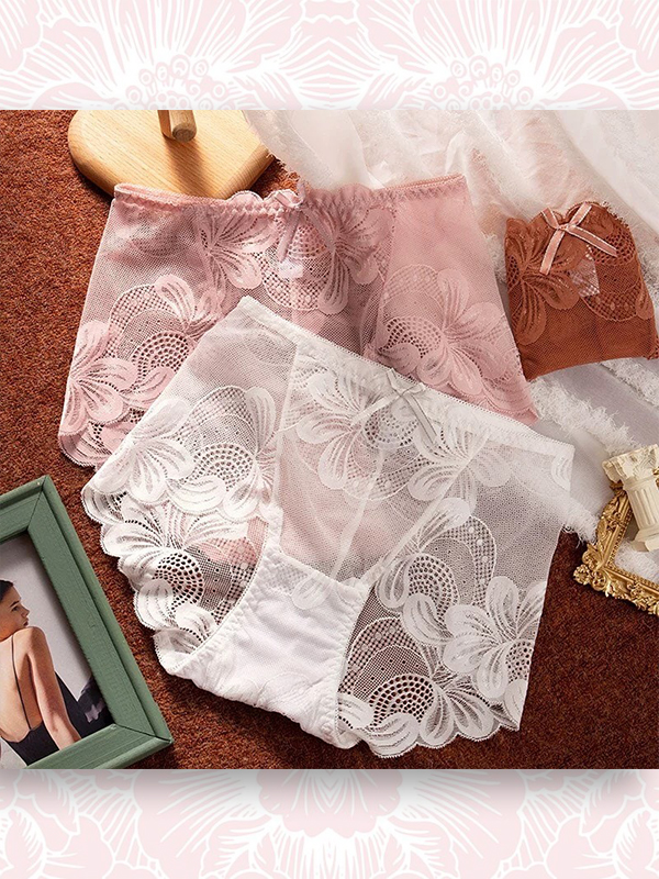 QUẦN LÓT REN HOA #989