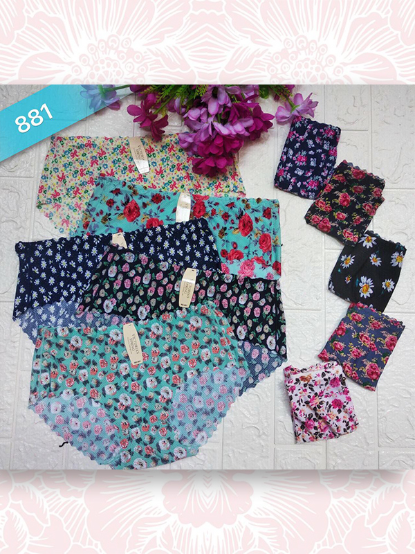 QUẦN LÓT THÔNG HƠI HOA #881
